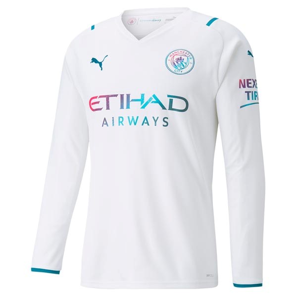 Tailandia Camiseta Manchester City Segunda Equipación ML 2021/2022